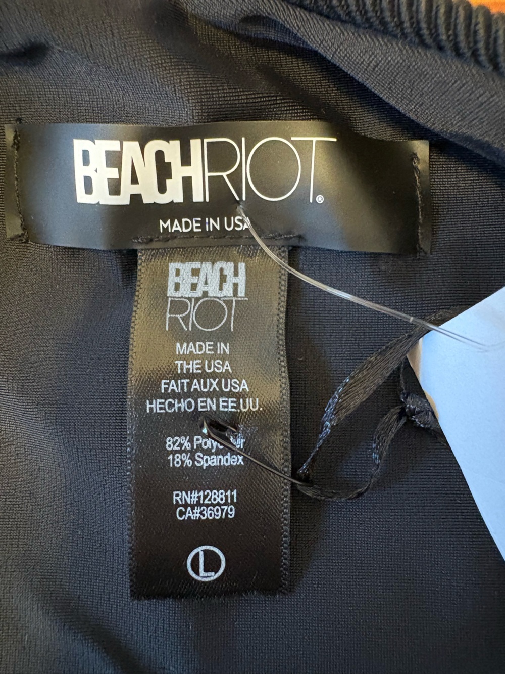 Beach Riot Ribbed V-Front Bikini Bottom - BRAND NEW WITH TAGS - Picture 4 of 6